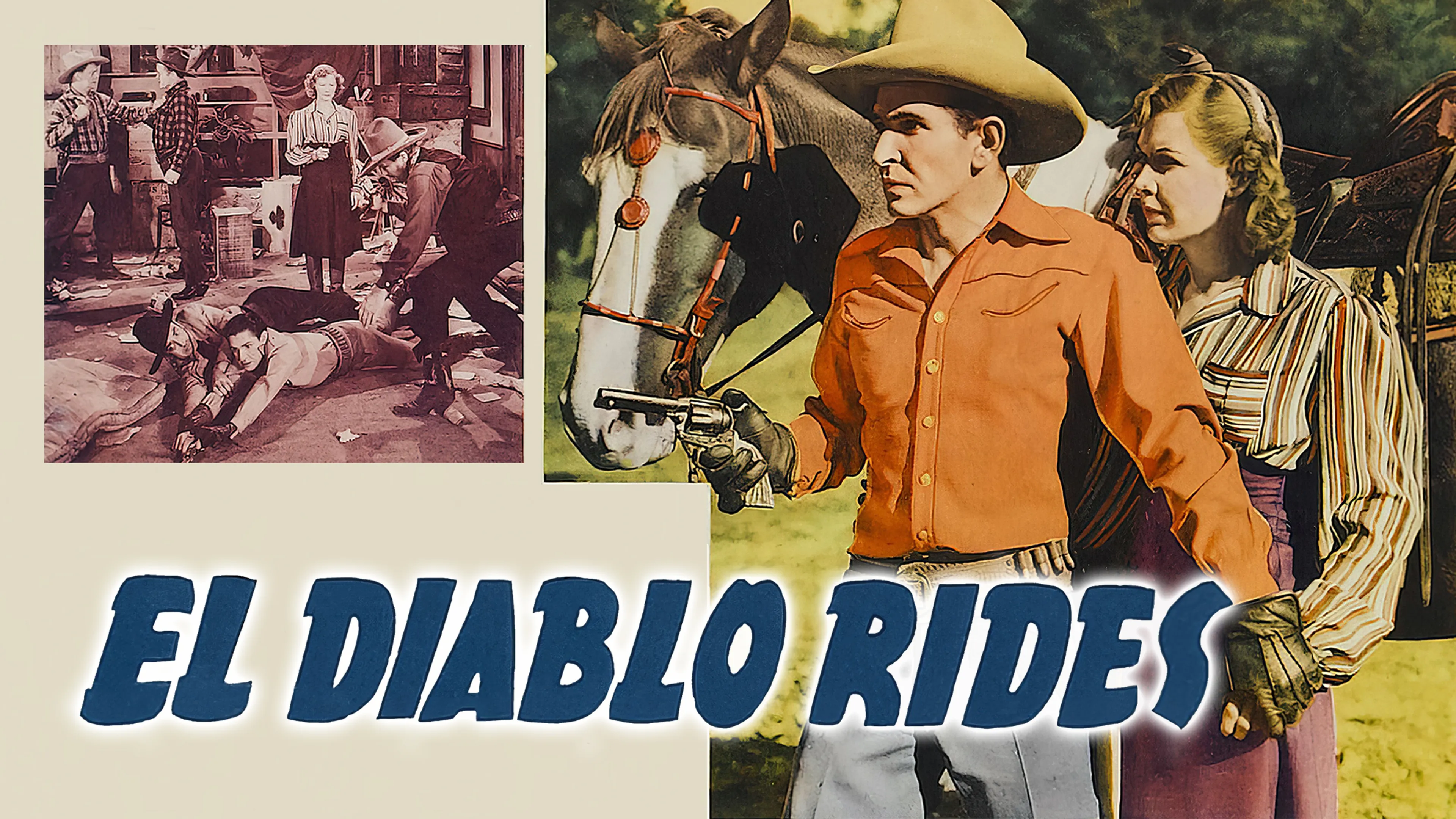 El Diablo Rides poster